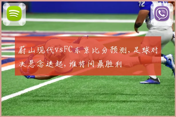 蔚山现代vsFC东京比分预测,足球对决悬念迭起,谁将问鼎胜利